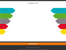 Tablet Screenshot of fx-option.com